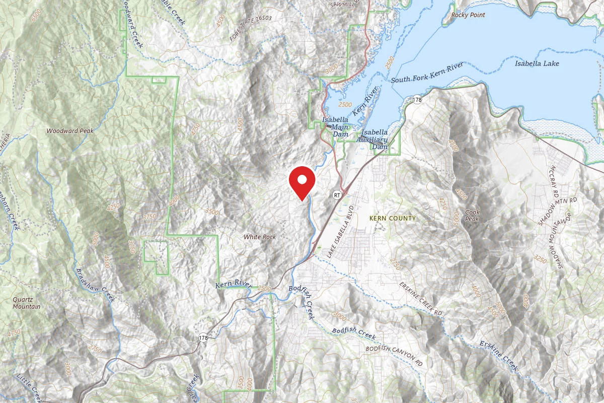 Keyesville Recreation Area Dispersed