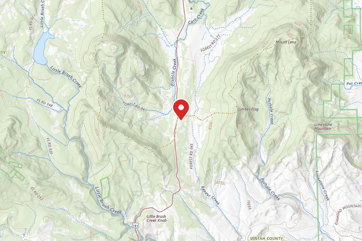 FS Road #253 Stringham Cabin Dispersed Camping Area