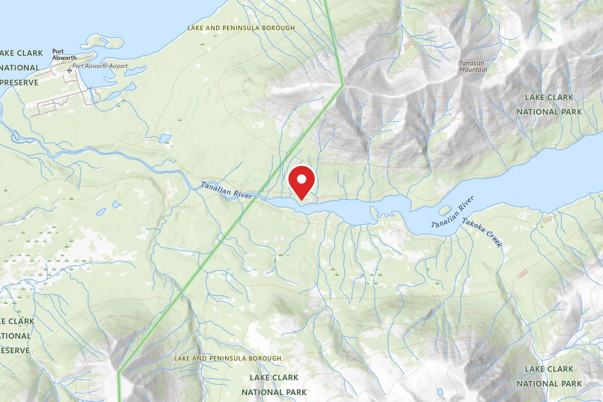 Lake Kontrashibuna Backcountry camping