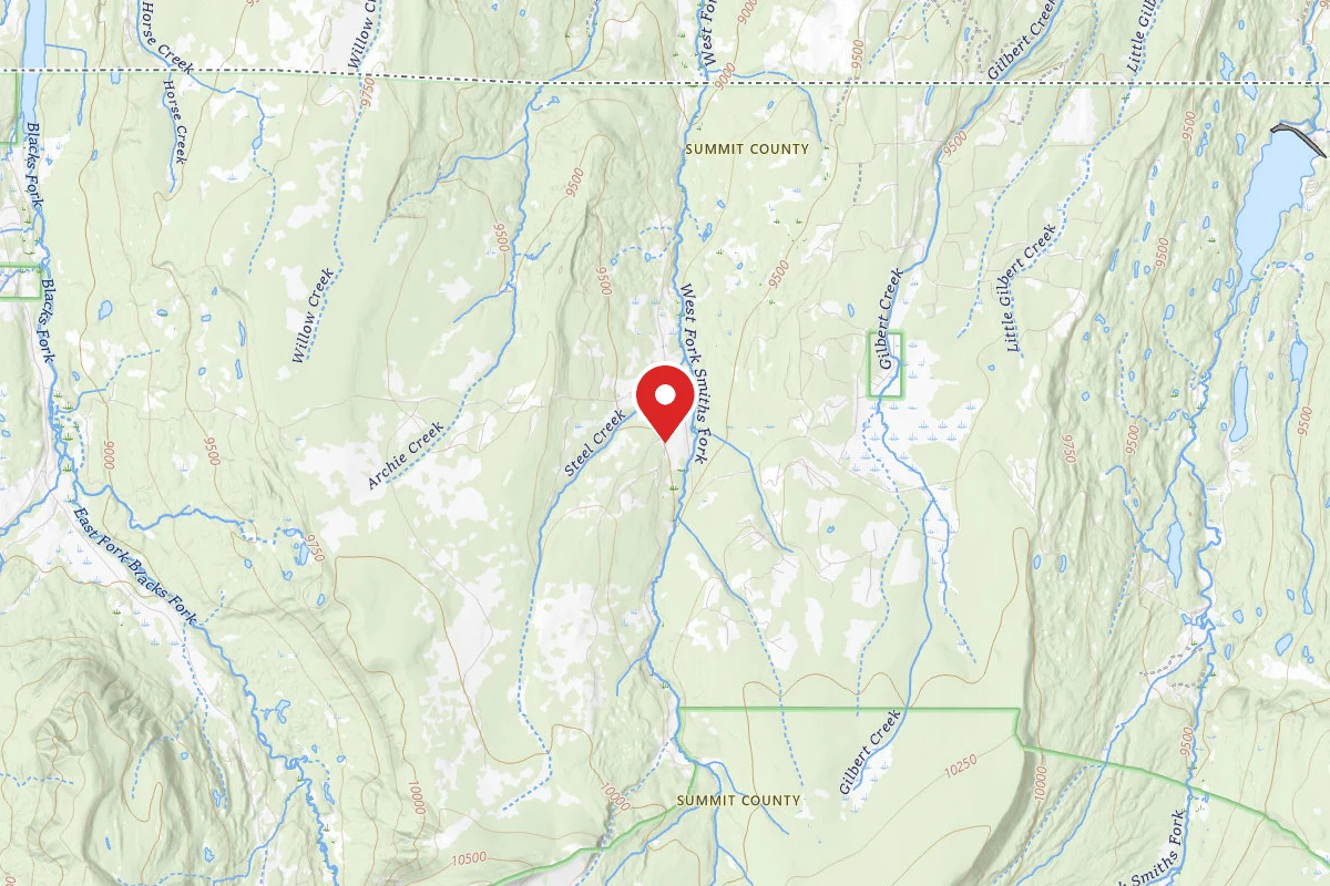 West Fork Smiths Fork Dispersed Camping