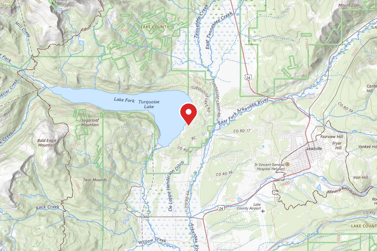 Turquoise Lake Primitive Camping