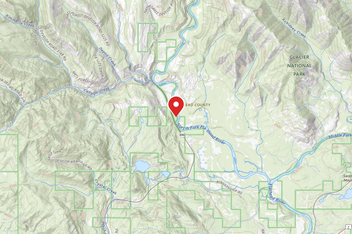 Glacier Rim River Access 10363