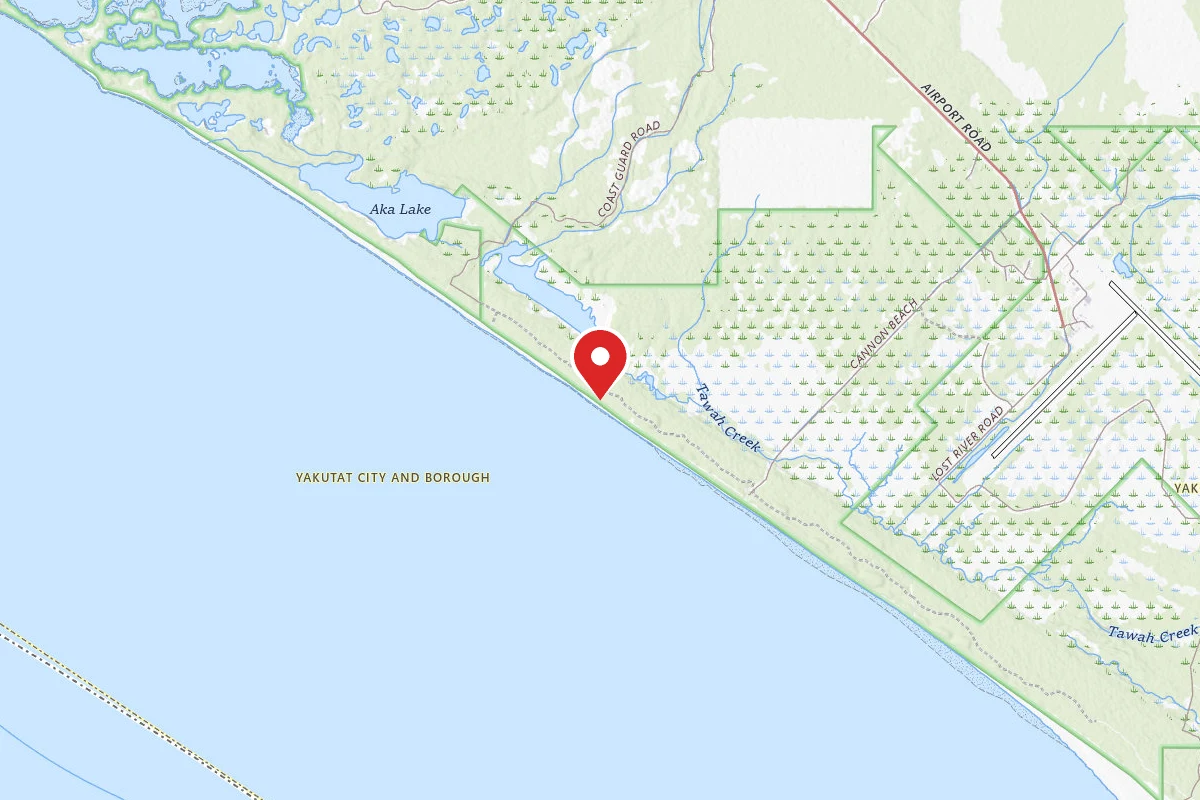 Yakutat Beach Campsite 2