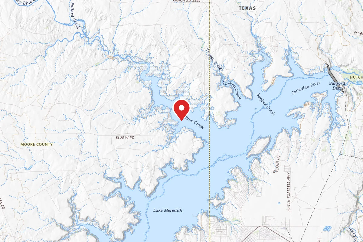 Chimney Hollow - Lake Meredith NRA