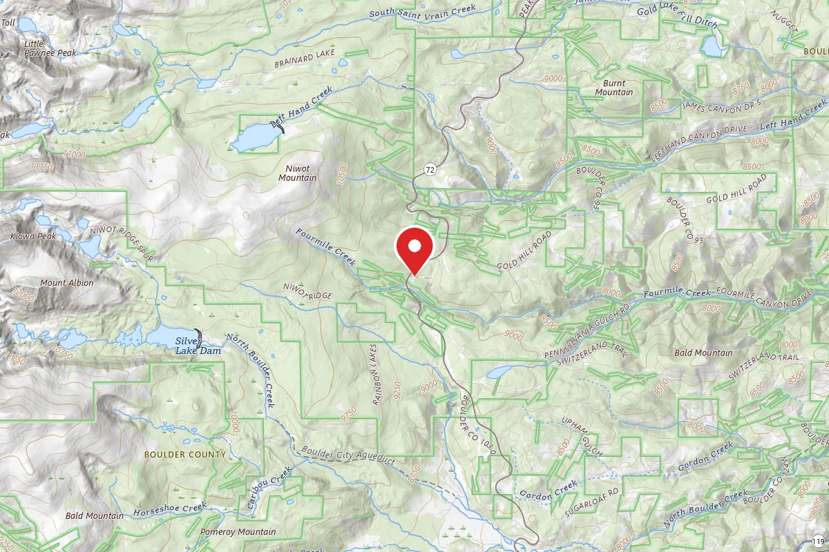 Ruby Gulch, Forest Road 328