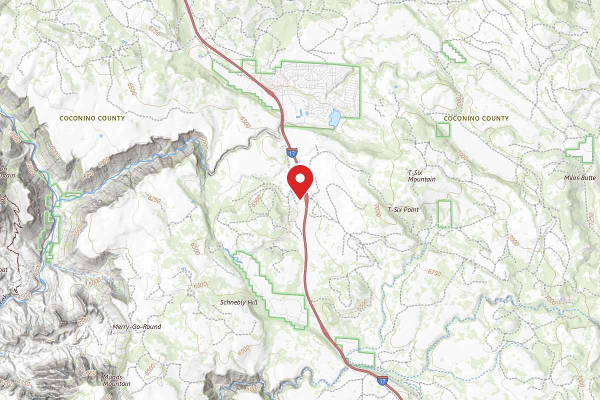 Schnebly Hill Road (FR153) Dispersed