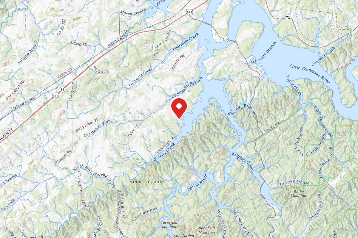 Notchy Creek - Tellico Lake