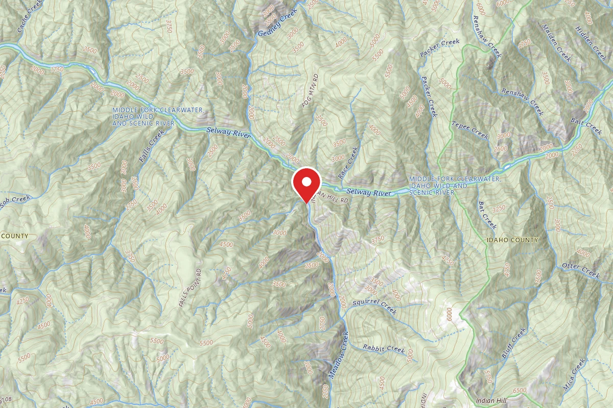 Selway Falls Campground