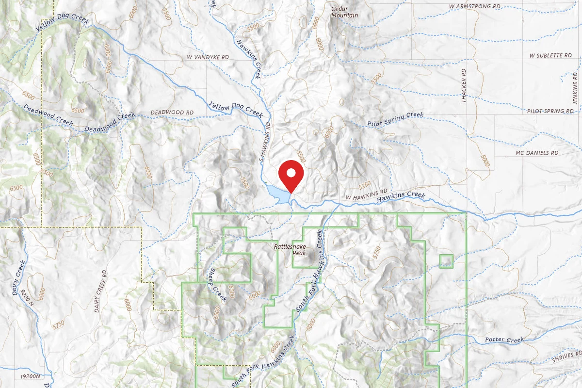 Hawkins Reservoir Campground