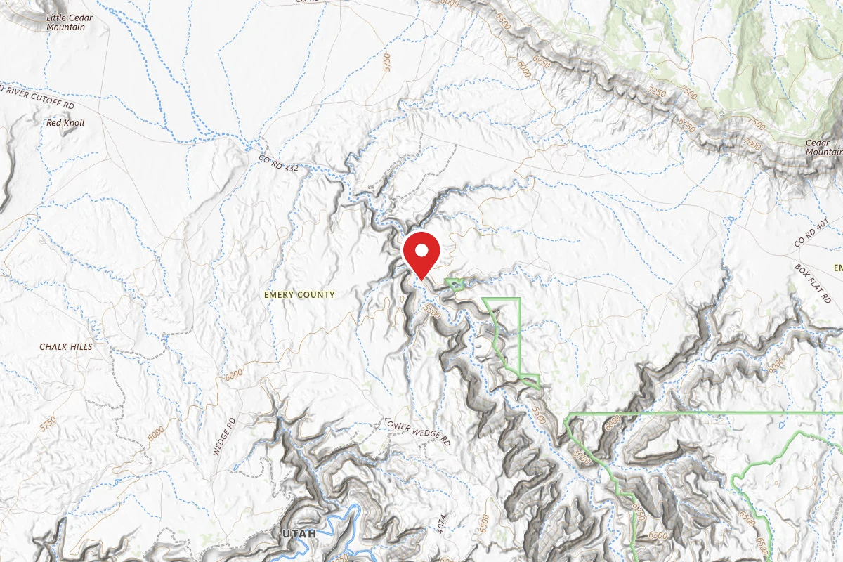 Buckhorn Draw Dispersed Campsite #14