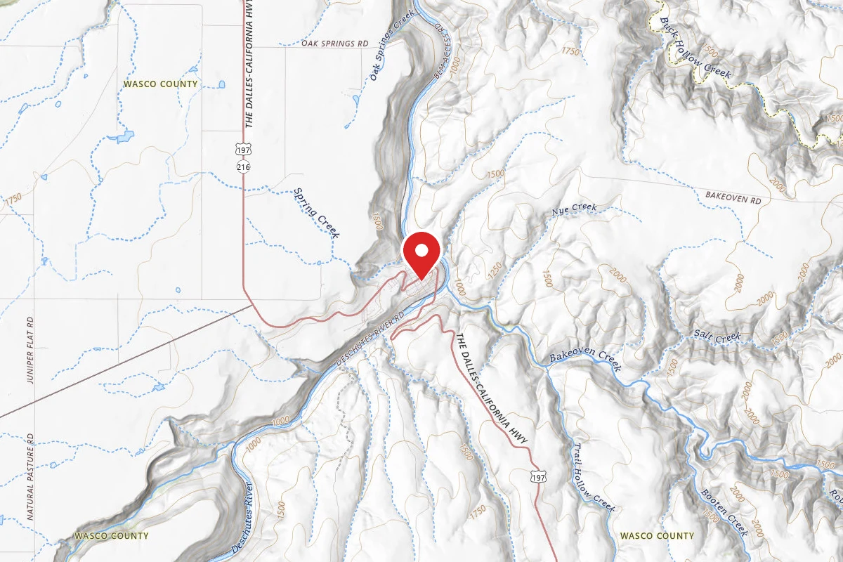 Lower Deschutes River BLM Dispersed