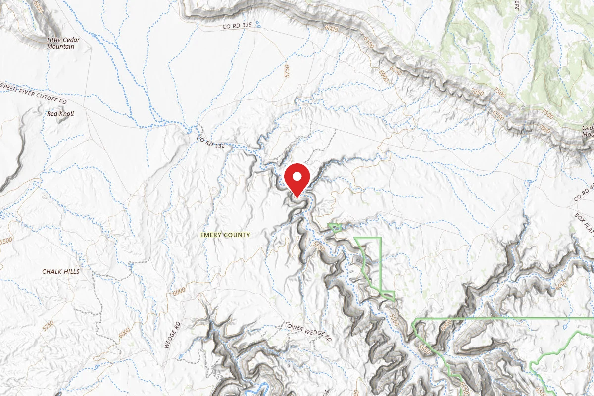 Buckhorn Draw Dispersed Campsite #12