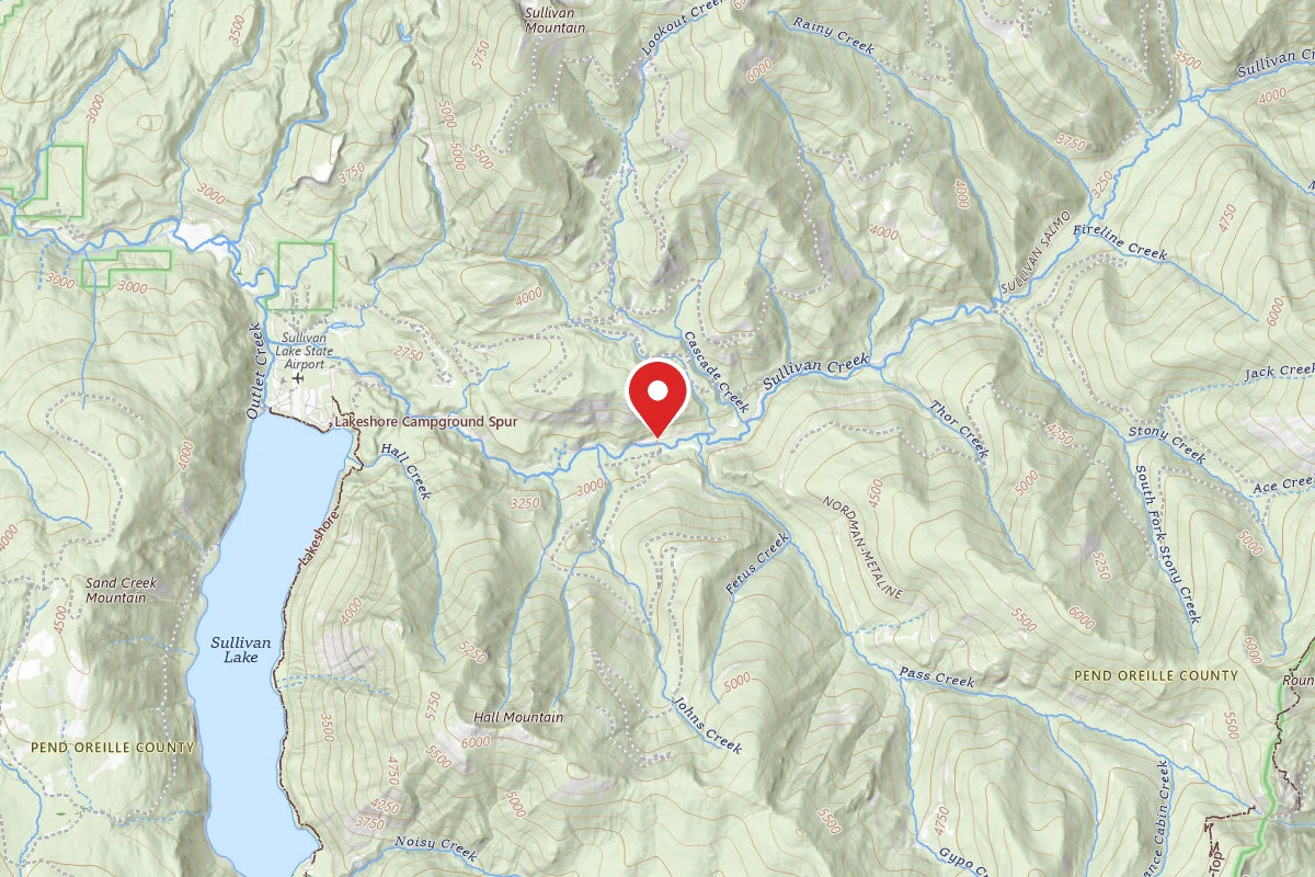 Sullivan Creek Dispersed Sites