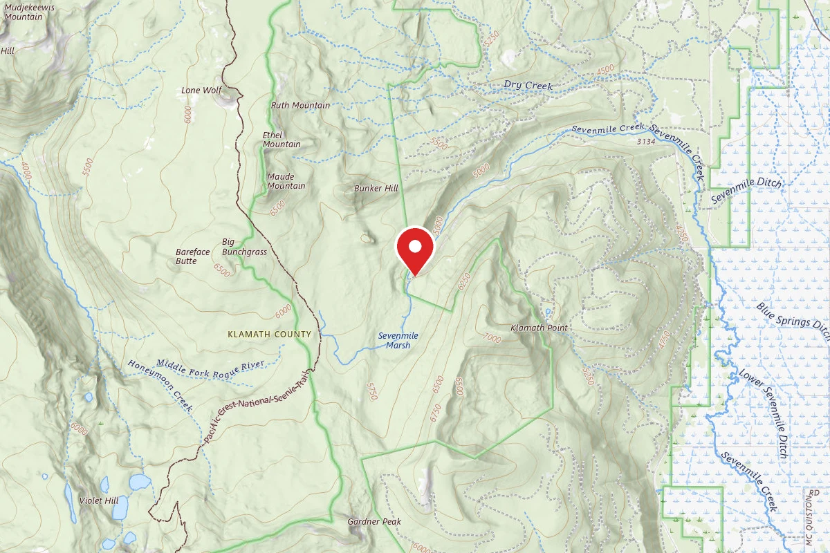 Sevenmile Marsh Trailhead