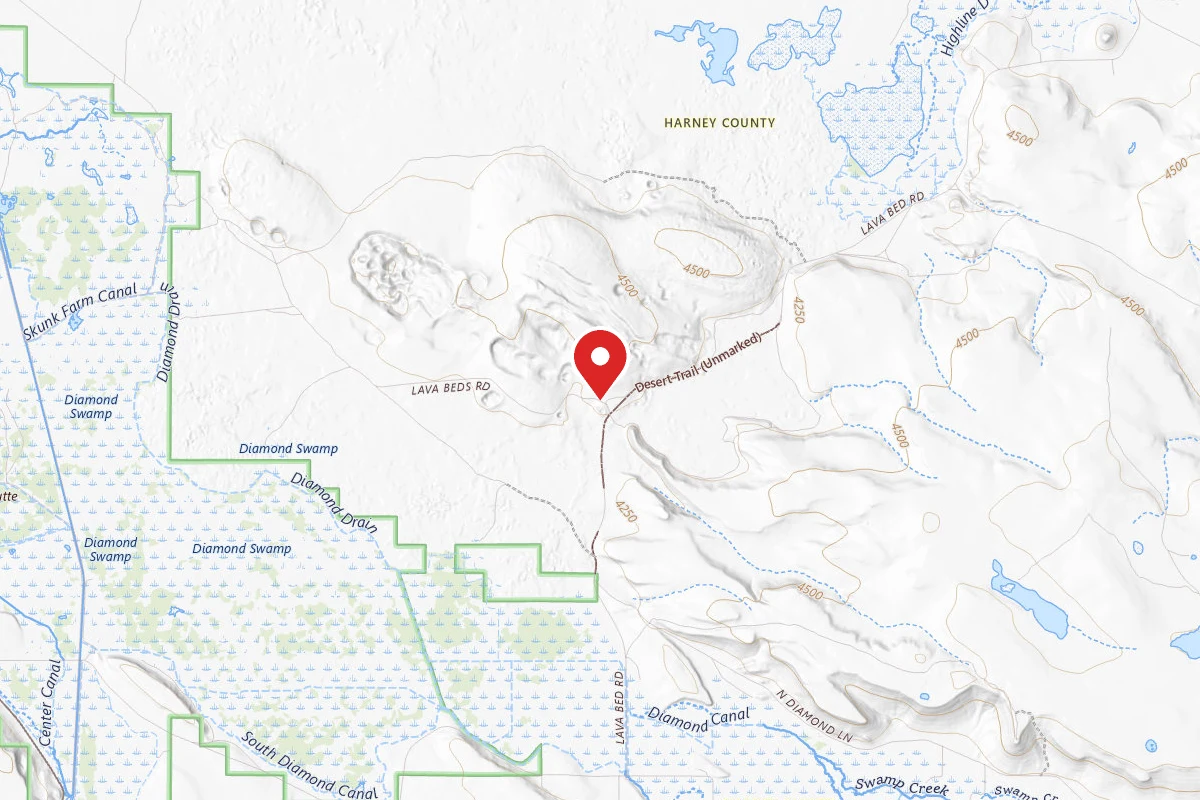 Diamond Craters Outstanding Natural Area
