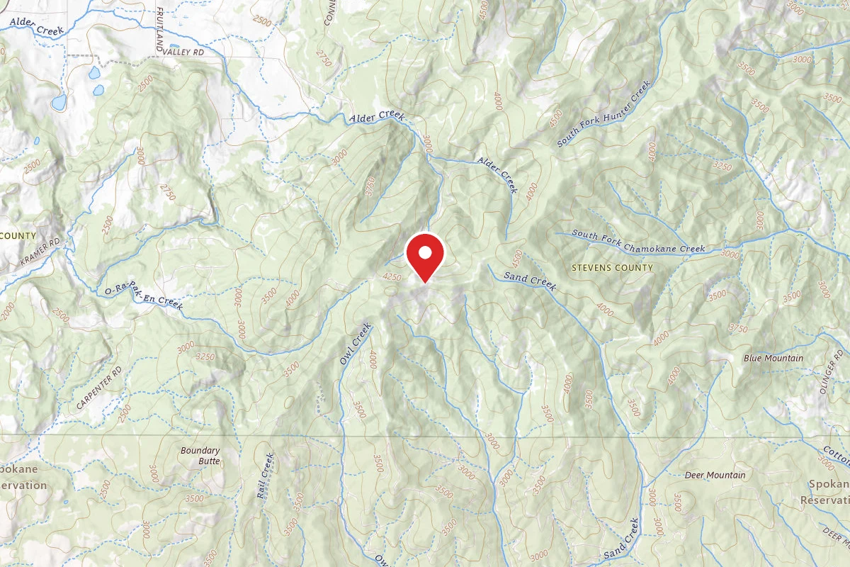 South Huckleberry Mountains