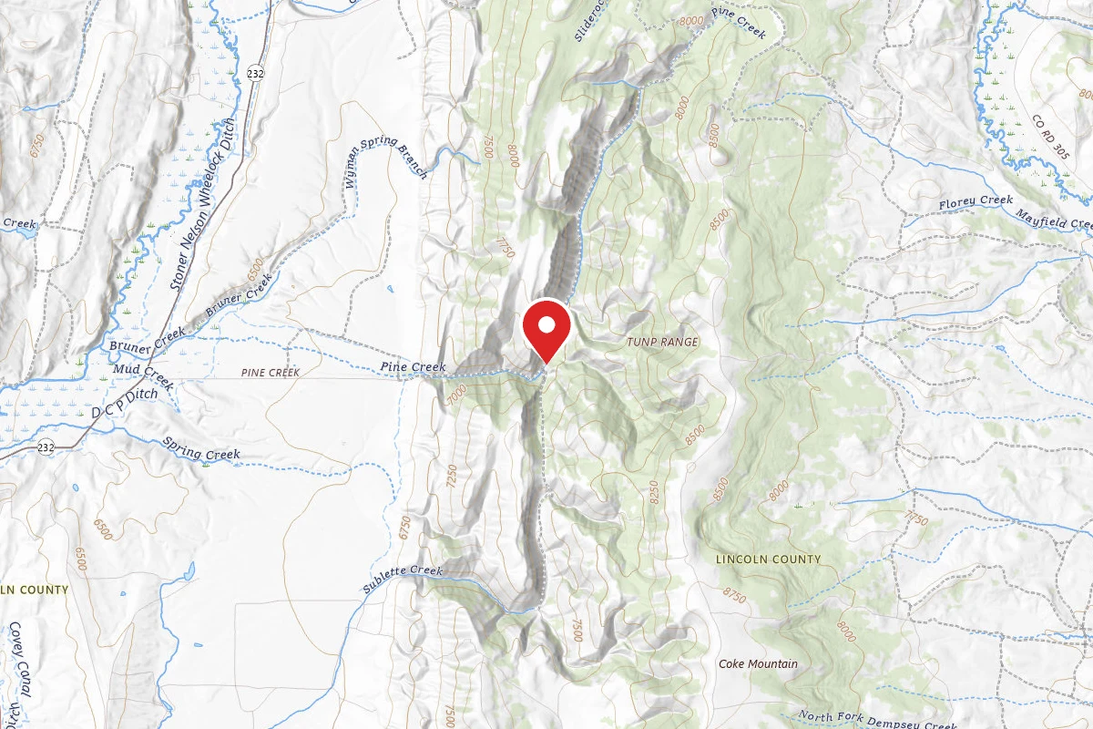 Pine Creek Camp Area