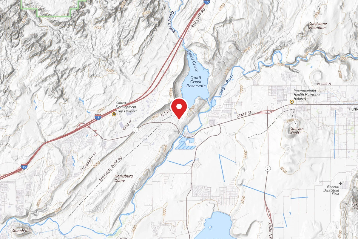Quail Creek Reservoir Designated Dispersed Camping Area