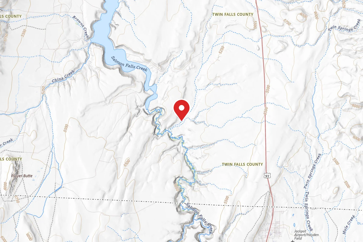 Salmon Falls Creek Reservoir