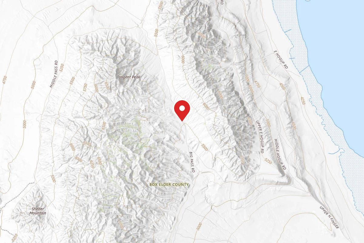 Hogup Mountains Designated Routes