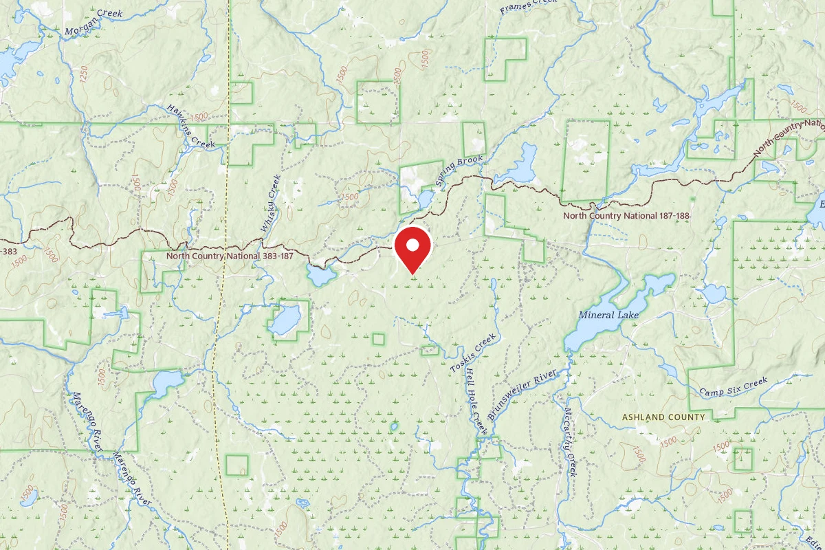 Chequamegon National Forest Beaver Lake Campground