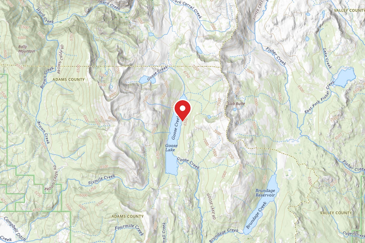 Goose Lake Camping Area