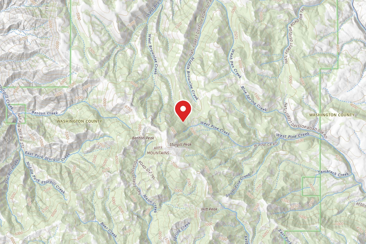 Hitt Mountain Camping Area and Trailhead