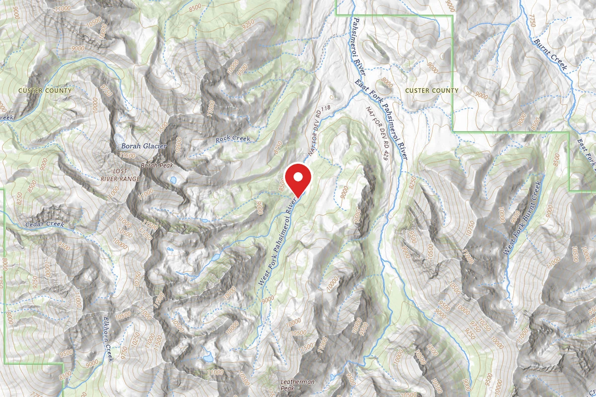 West Fork Upper Pahsimeroi Trailhead