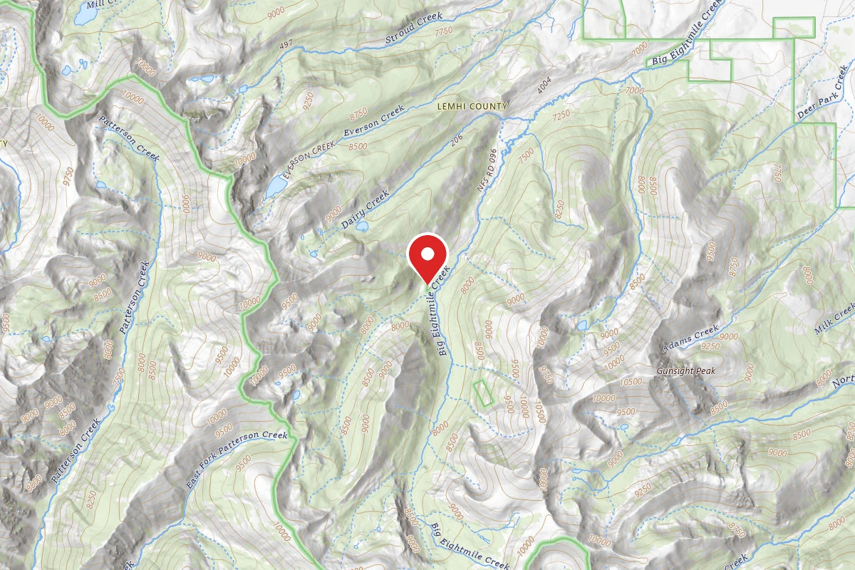 Big Eightmile Campground/Trailhead