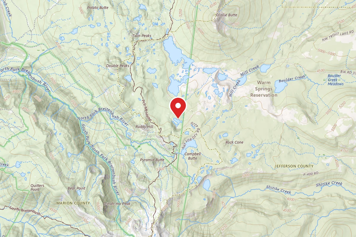 Horseshoe Lake (Olallie Lake) Campground