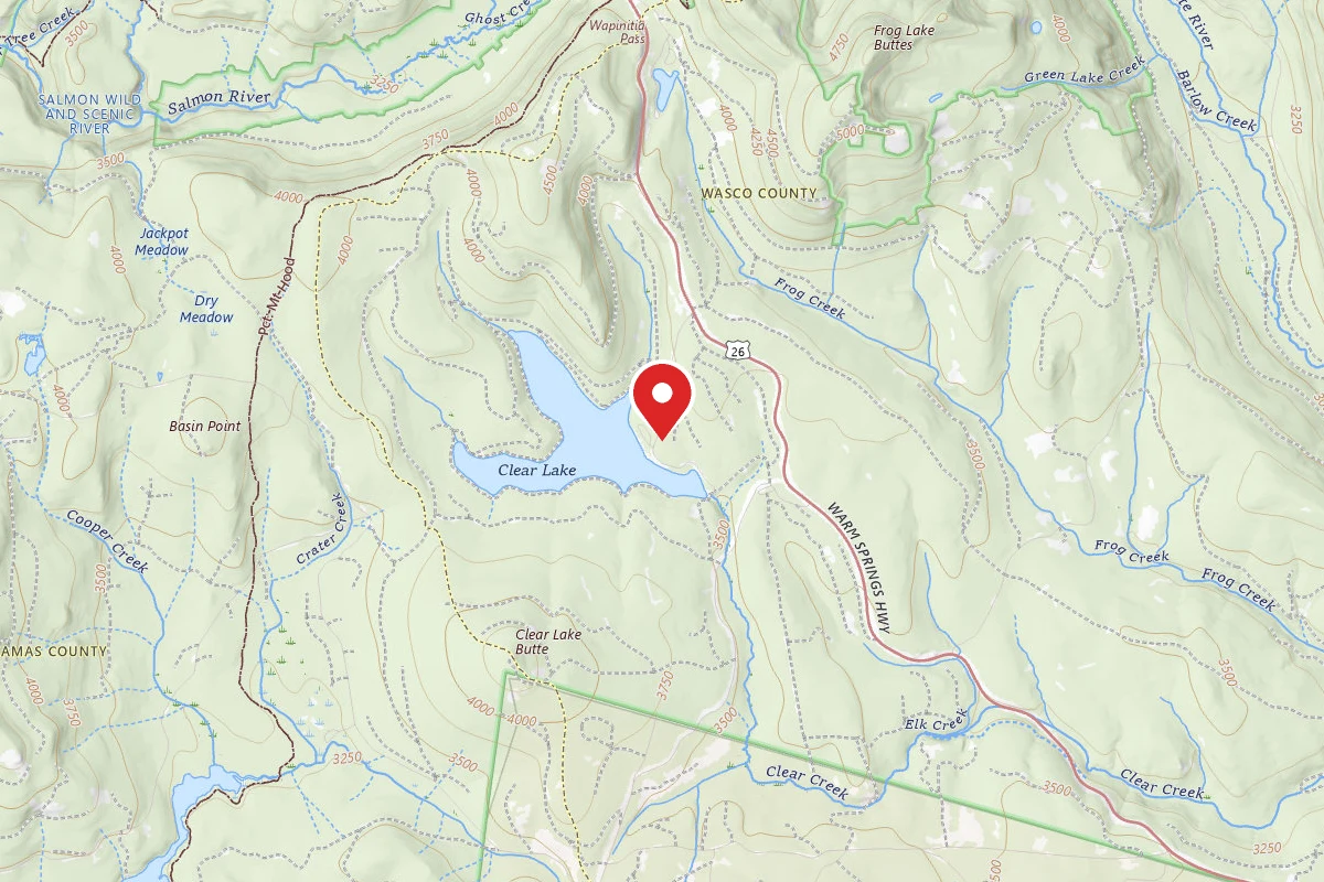 Clear Lake Overflow Camping Area
