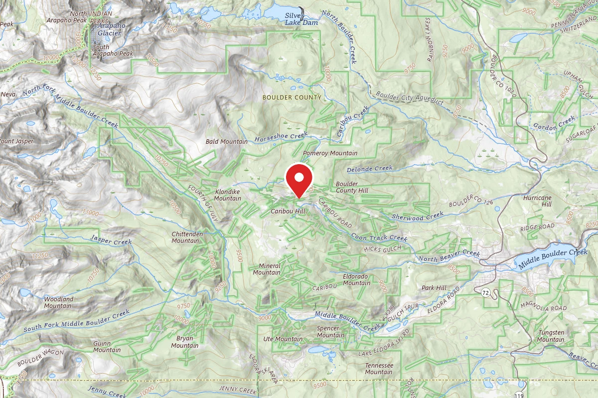 Caribou Dispersed Camping Area