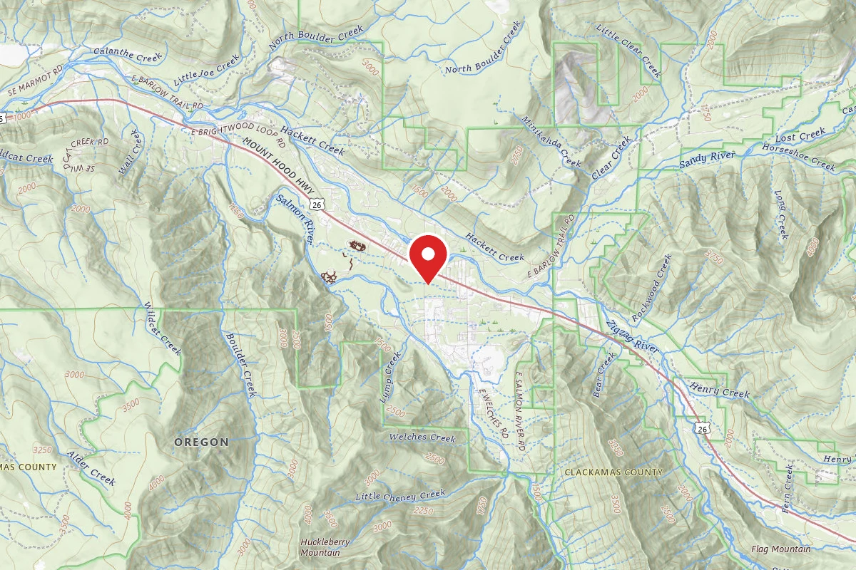 Mt Hood Camp Spot