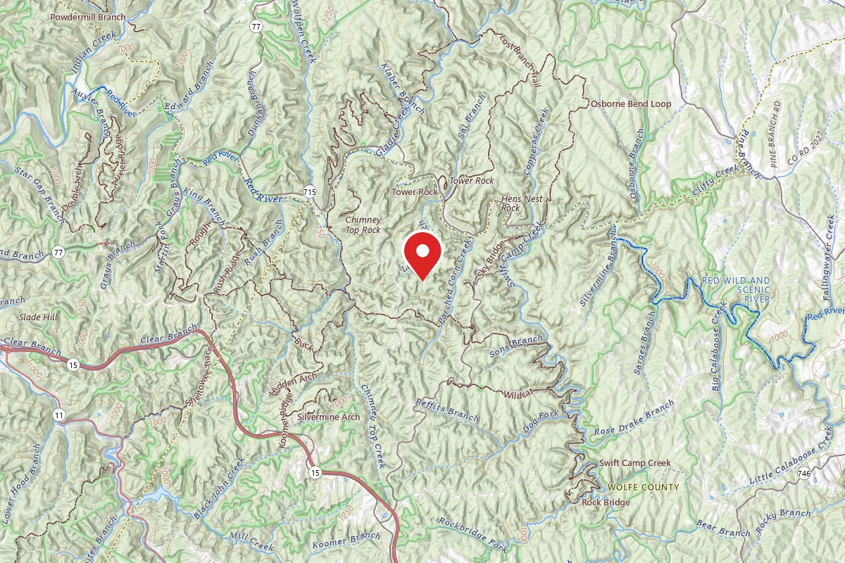 Red River Gorge Geological Area