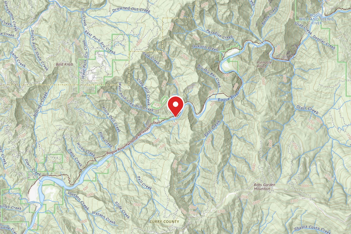 Rogue River Dispersed Campsites
