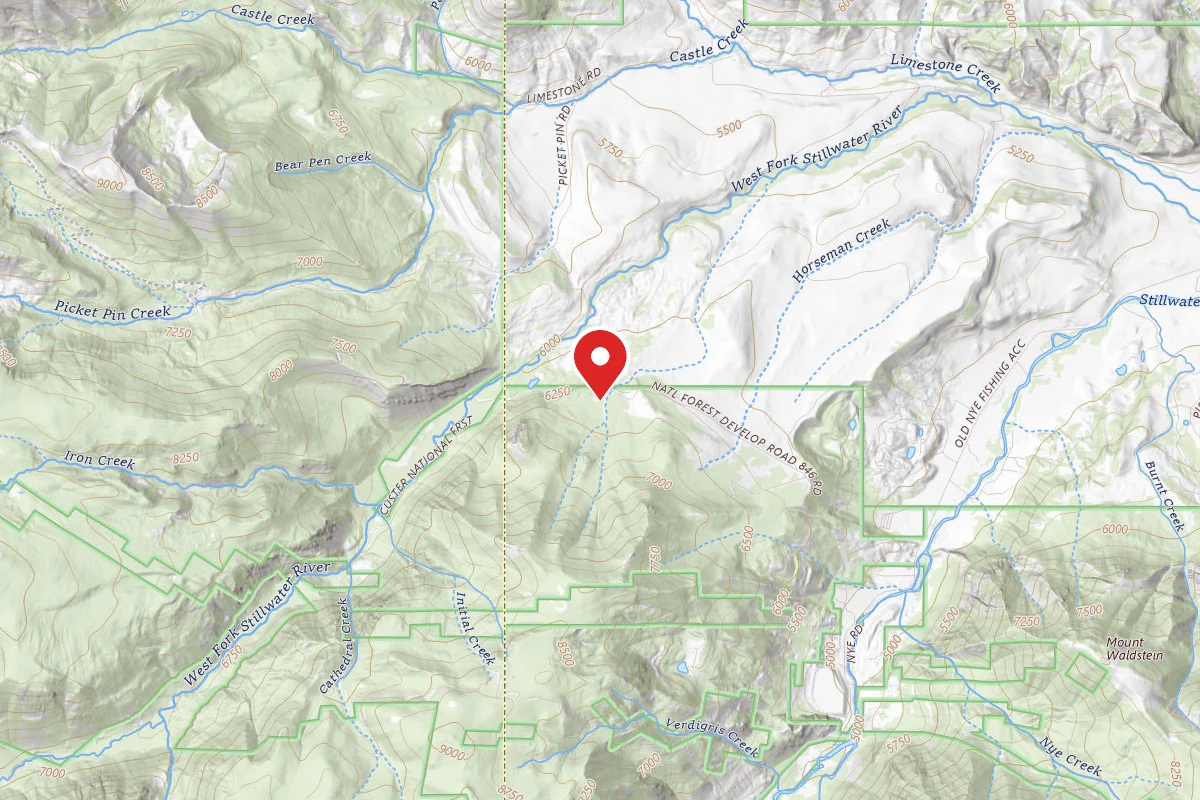 Custer National Forest Initial Creek Campground
