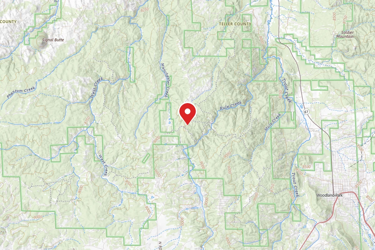 Dispersed Camping - Pike National Forest Divide