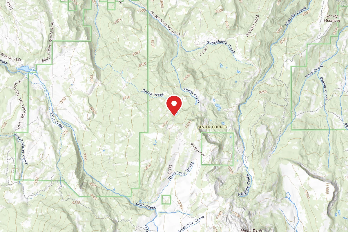 Gates Lake CUA Dispersed Camping