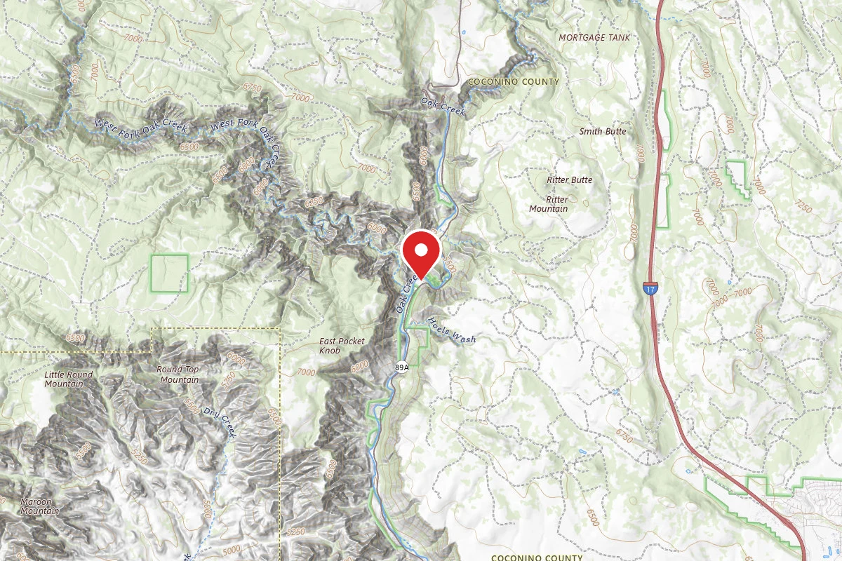 West Fork of Oak Creek No. 108