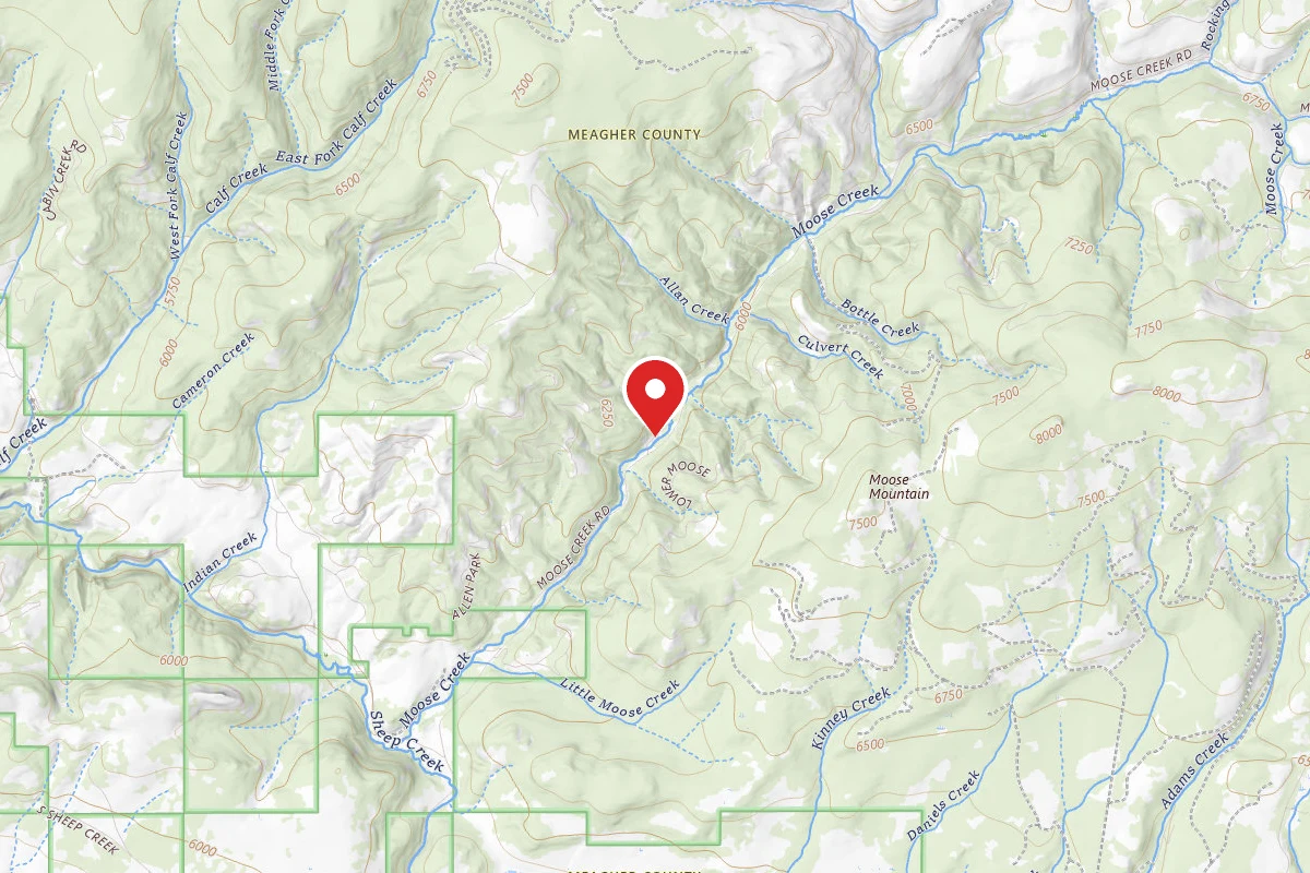 Moose Creek Campground - Little Belt Mountains