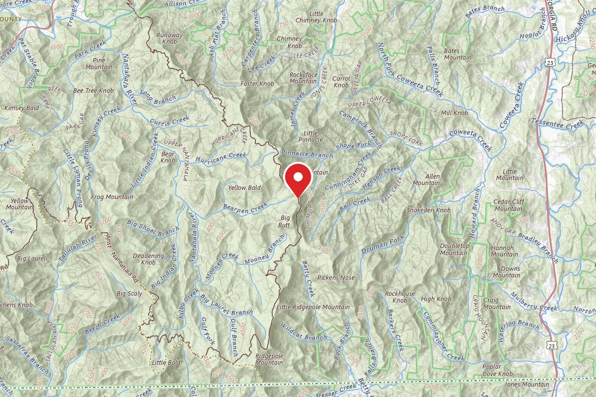 Bearpen Gap Backcountry Site