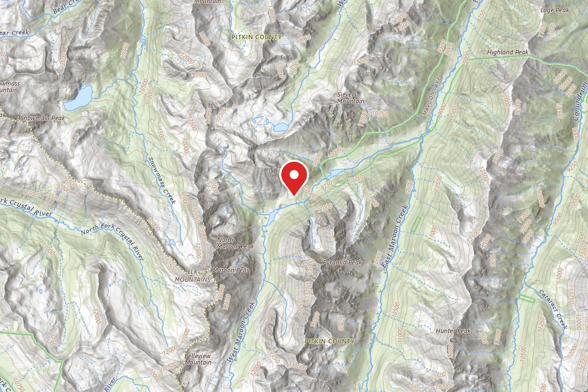 Maroon/Snowmass - Crater Lake TH #1975