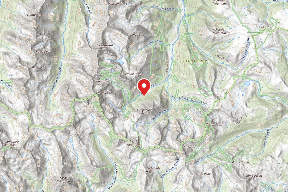 Pearl Pass Dispersed Camping