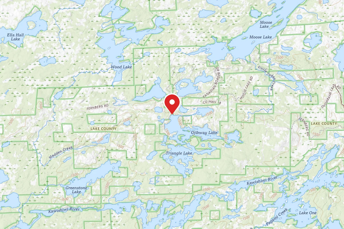 Ojibway and Triangle Lakes