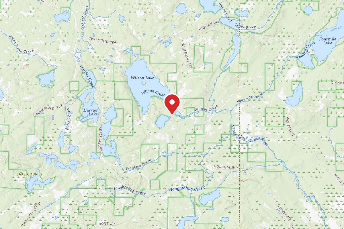 Wilson Lake Rustic Campground & Backcountry Sites