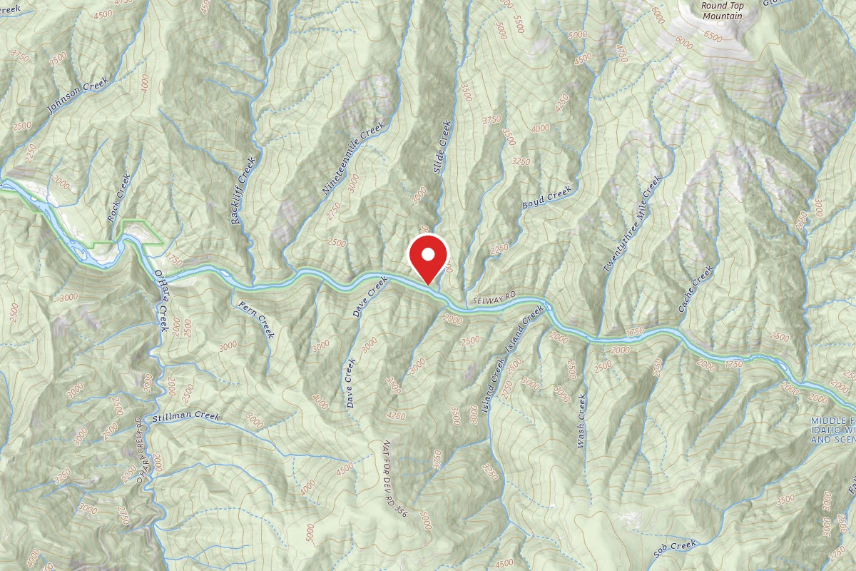 Slide Creek Dispersed Site