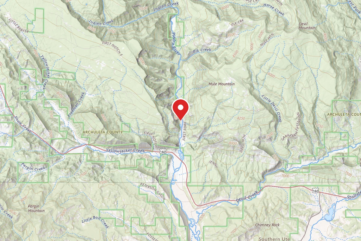 Lower Piedra Campground