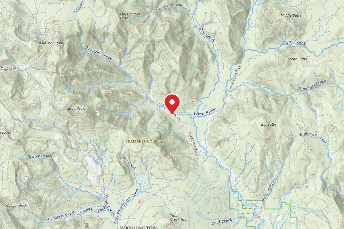 Recreation Rental: Gov. Mineral Springs Cabin