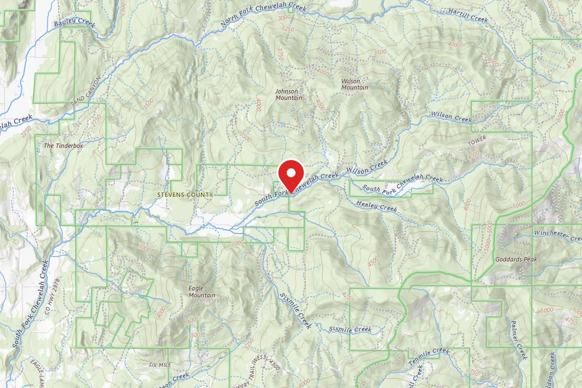 North Fork of Chewelah Creek