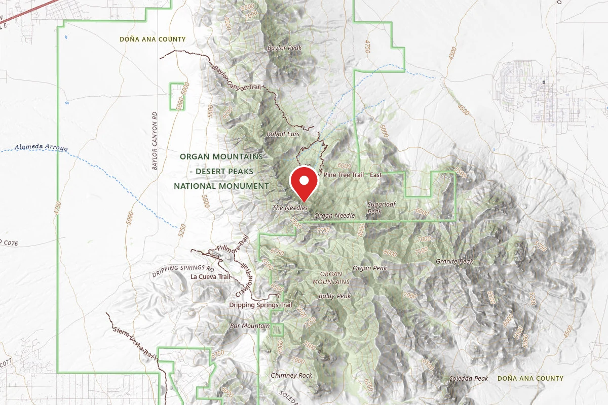 Organ Mountains BLM - Baylor Canyon